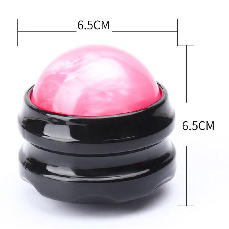 Cool Cold Massage Roller Ball Foot Back Body Massager Therapy Ball (Pink) Newly