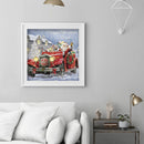Diamond Painting Santa Presents Car Full Round Drill Picture of Rhinestone Kit