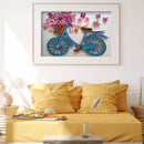DIY 5D Paper Painting Bike Part Special Shape Diamond Mosaic Painting Kit