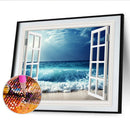 DIY 5D Diamond Painting Full Round Mosaic Landscape Handmade Picture Home Dec
