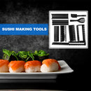 10pcs/set DIY Sushi Roller Bazooka Rice Meat Vegetables Roll Mold Kitchen Gadget