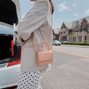 Elegant Women PU Leather Mini Shoulder Handbags Flap Messenger Crossbody Bags