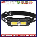 Waterproof XPG COB LED Headlamp MTB Road Cycling Front Headlight Battery Powe