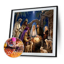 5D DIY Full Drill Diamond Painting Birth of Jesus Cross Stitch Mosaic Craft Kits