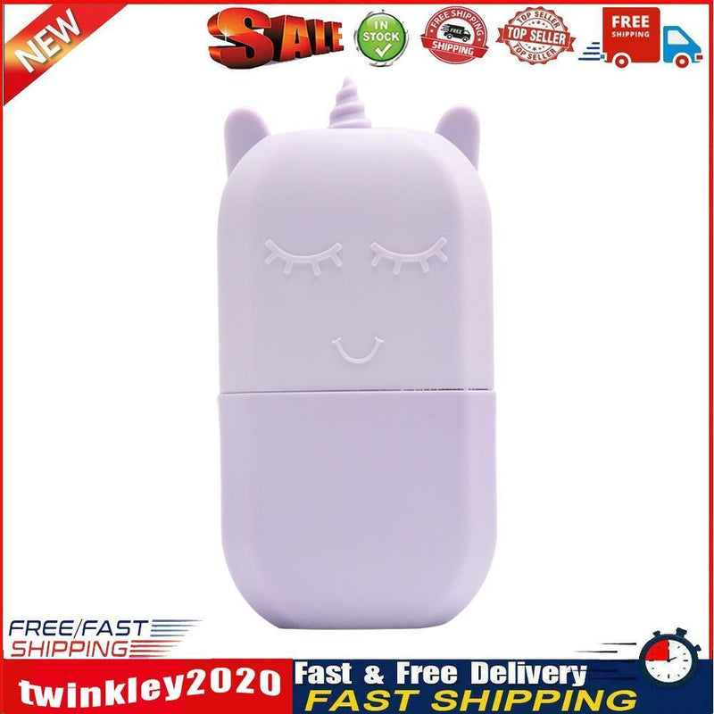 Skin Care Beauty Tool Silicone Ice Cube Massager Face Roller Mold (Purple) Newly