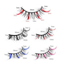 Manga Lashes Colored Lashes False Eyelashes That Look Like Individual Clusters