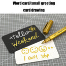 DIY Metallic Pen Set Waterproof Fadeless Kid Sketch Graffiti Stationery Suppl