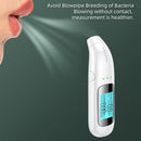 Automatic Alcohol Tester Non-contact LCD Professional Breath Tester (White)