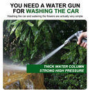 High Pressure Water Spray Gun Metal Brass Nozzle Garden X9 Wash Pipe Hose D1B5
