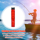 Fishing Box Rod Barrel Holder Pole Tube Stand Bracket for MEIHO Box (Red) Newly