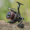 Spinning Fishing Reel Gear Ratio 5.2/1 Max Drag 8kg Carp Fishing Saltwater Wheel
