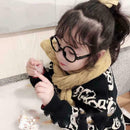 Nerd Black Glasses Kids Round Fancy Dress Costume Geek Wizard Funny Retro E6B4