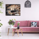 Hand Painted DIY Painting By Numbers Kits Ballet Dancer Canvas Mural Wall Art