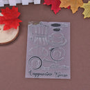 2pcs DIY Silicone Transparent Seals Stamps+Cutting Die for Album (MS-686)