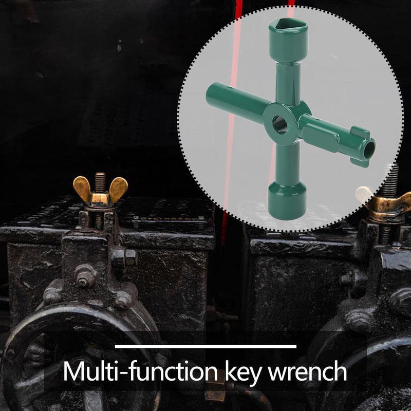 Universal Triangle Square Key Wrench Plumber Keys for Gas Electric Meter Newly
