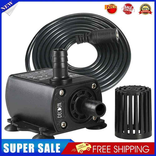 3pcs Fountain Aquarium DC 12V Brushless Pump Pond Submersible Water Pump