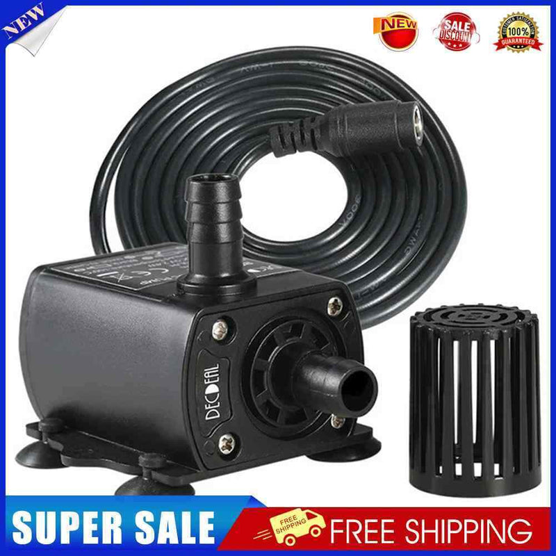 3pcs Fountain Aquarium DC 12V Brushless Pump Pond Submersible Water Pump