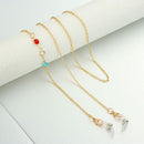 Crystal Sunglasses Lanyards Glasses Chain Necklace Strap Colorful Beads