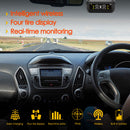 AN-10C Solar Car TPMS LCD Tire Pressure Monitoring System (Color External) Newly