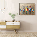 Painting By Numbers DIY Color Zebra Canvas Oil Picture Craft Home Wall Decor