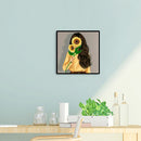 5D Diamond Painting Kit Sunflower Girl Full Round Drill DIY Mosaic Picture