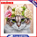 DIY Diamond Painting Kits Garland Cat Full Round Drill Wall Home Decoration Gift