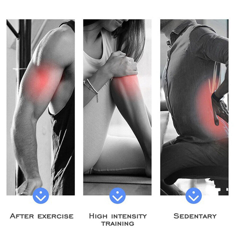 Electric Massage Gun Mini Pocket Massager Fitness Therapy Body Muscle Relaxation