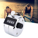 Hand Held Counting Clicker Number Counting 4 Digit Number Mechanical Counter