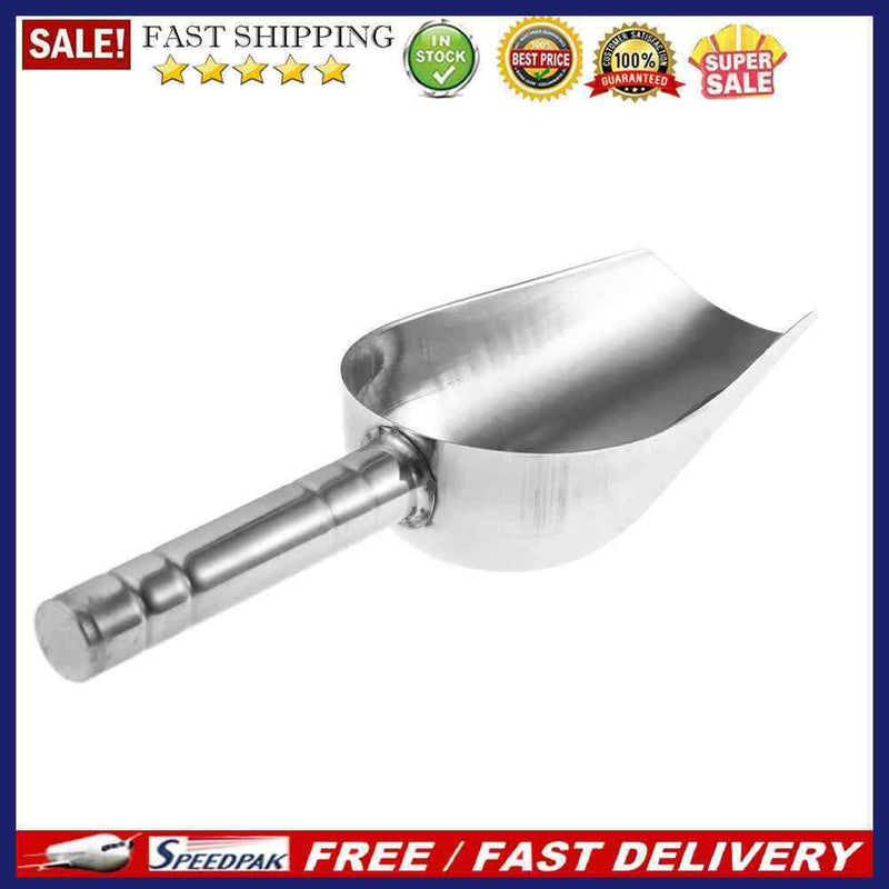 Durable Stainless Steel Pet Feed Food Supplies Thickening Pet Dog Shovel