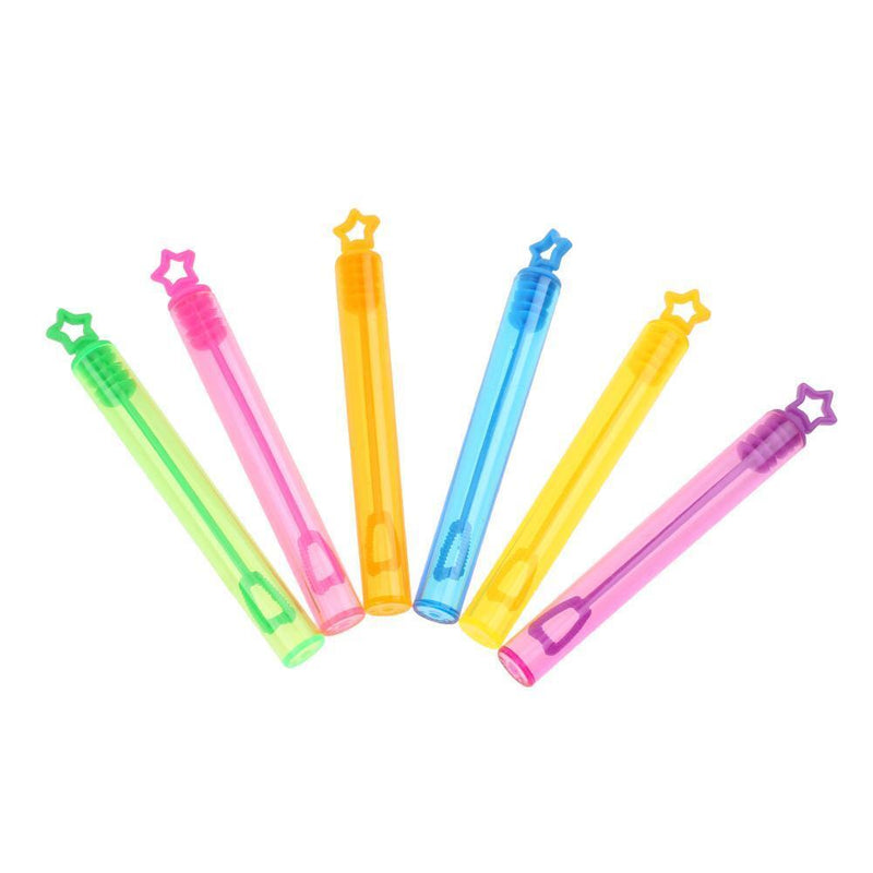 24pcs Funny Kids Outdoor Soap Bubble Bottles Toys Home Wedding Decor(Star)