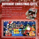 Advent Present Blind Box Xmas Calendar Box 24 Days Countdown Gift Holders