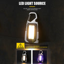 Type-C USB Charging COB LED Mini Flashlight 7 Mode Camping Repair Work Lamp