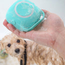 Silicone Pet Cat Bath Massage Brush Shampoo Grooming Comb Scrubber (Green) Newly