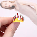 Fashion Accessories Male Birthday Gifts Gothic Punk Biker Flame Opening Rings