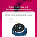 Smart Watch Fitness Tracker Watch-Heart Rate Calories Sleep Tracker (Blue)