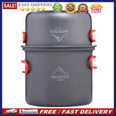 WIDESEA Portable Camping Cookware Set Outdoor Cooking Travel Tableware Picn