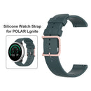 20mm Soft Silicone Wristband Smart Watch Strap for POLAR Ignite Bracelet Band