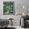 Oil Paint By Numbers Butterfly Flower Frameless Picture Craft Kit for Bedroom