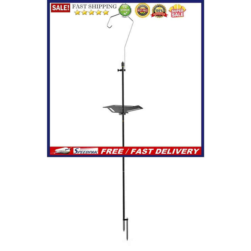 Camping Hanging Rack Holder - Lantern Lamp Stand Pole Storage for Fishing P
