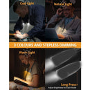 Reading LED Neck Reading Light Brightness Adjustable 3 Colors Lights Bendable