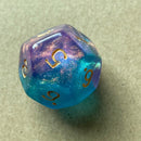 Supplies Divination Astrology Tarot Card Multifaceted Constellation Dice Set