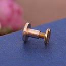 20pcs Copper Leather Craft Belt Wallet Solid Brass Nail Rivets Screws(4) Newly
