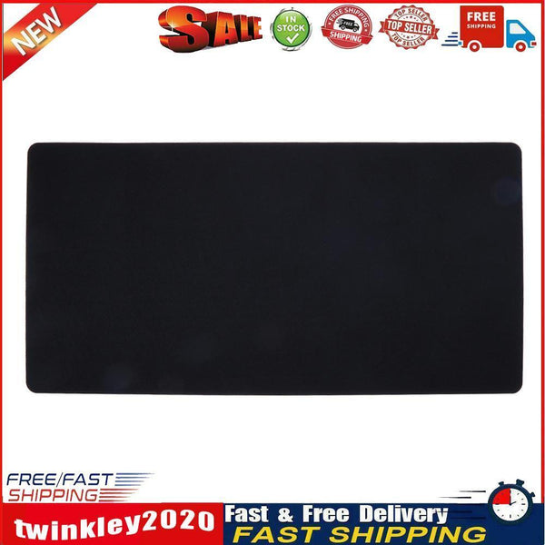 Simple Felt Cloth Mouse Pad Keyboard Cushion Office Desk Supplies(Black) Newly