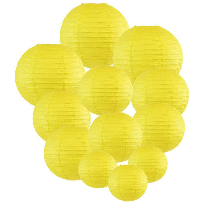 4"" Round Chinese Paper Lantern Birthday Wedding Decor Crafts DIY Paper Lamp
