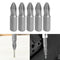 25mm Magnetic Anti Slip Long Reach Electric Screwdriver PH2 S2 Bits (5pcs) Newly