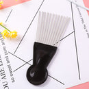 Metal Wide Teeth Afro Hair Comb Detangle Hairbrush for Hairdressing Styling
