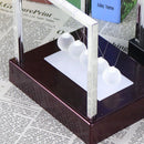 Newtons Cradle Balance Ball with Base Physics Teacher Toys for Office Home