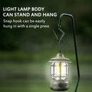 Multi-function Outdoor Camping Lights Retro Portable Hanging Lantern Tent L