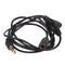 3.5mm M/F Stereo Earphone Audio Extension Cable 1M with Volume Control