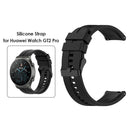 Silicone Strap for Huawei Watch GT2 Pro 2e Soft Replacement Band (Black) Newly